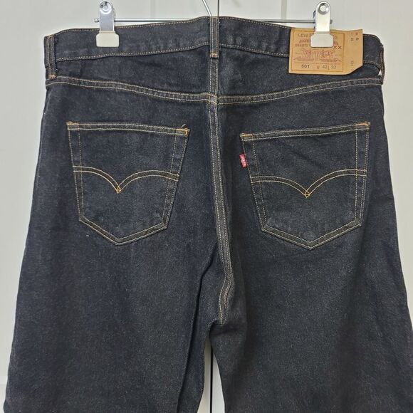 Levis 501 original shrink to fit mens jeans - Picture 9 of 10